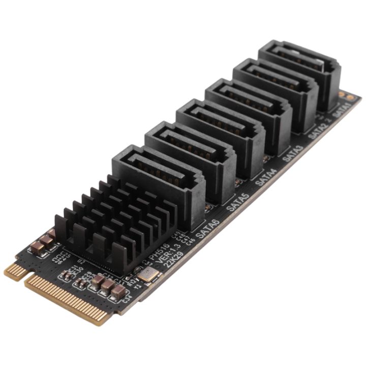Nvme Pic Riser 【DNK】-M.2 MKEY PCI-E Riser Card M.2 NVME to SATA Card M.2 NVME to SATA3 ...