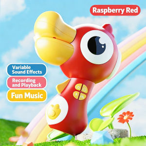 Turtle Kids Toy Early Education Puzzle ToyFunny Horn with Voice Changer & Record Play Universal Use