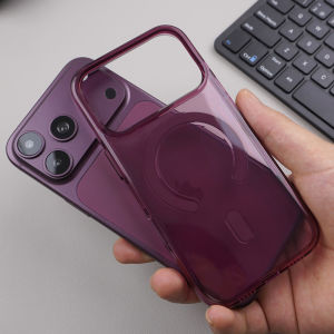 Original Magnetic Crystal Clear For Magsafe Shockproof Case For iPhone 17Pro 18Pro 17Pro Max Touch Camera Button Hard Back Cover