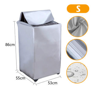 Universal Washing Machine Cover Roller Washer Covers Waterproof Dustproof Sun Protection Top Loading Washing Machine Cover