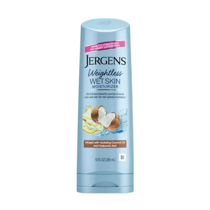 Jergens Weightless Wet Skin Moisturizer Infused with Hydrating Coconut ...