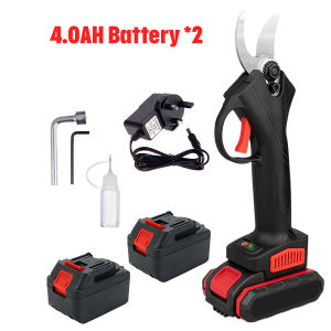 Cordless Electric Pruning Shear Battery Garden Plant Scissor Pruner With 1.8M Extension Rod Gunting Pokok Bateri Branch Ratchet Cutter