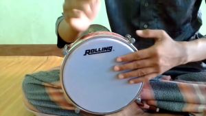 darbuka dumbuk pinggang ukuran 8 inci untuk remaja dan dewasa