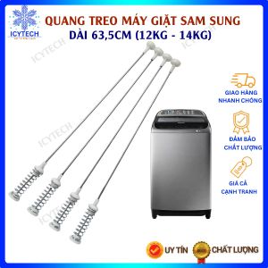 Quang treo ty treo gióng treo máy giặt Samsung từ 12kg - 14kg dài 63.5cm bộ 4 hàng xịn - ICYTECH