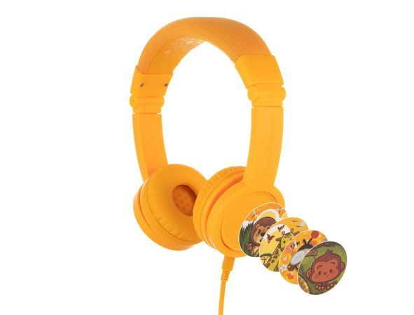 Buddyphones Explore+ Kids Foldable - Wired Kids Headphones with Mic ...