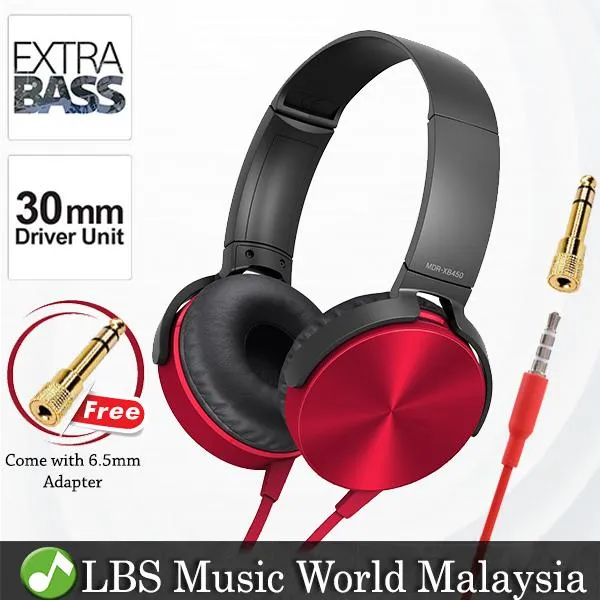 Sony MDR-XB450 fashion Headphones (extra bass)