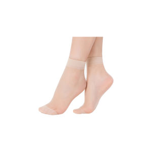 MD-P606 Kaos Kaki Pendek Transparan Wanita Anti Slip Stocking Thin / Stoking Pendek Kaos Kaki Wanita