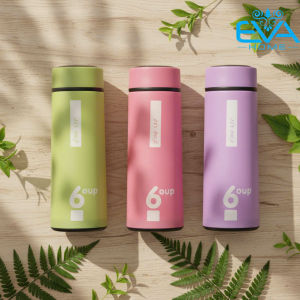 Bình Đựng Nước Thuỷ Tinh Có Bọc Nhựa Giữ Nhiệt Lõi Thuỷ Tinh 450 Ml - BGN03 M1354