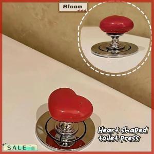 Follow Get New[Bloom Z] 1 2ชิ้นที่มีสีสันรูปหัวใจปุ่มกดถังน้ำถังน้ำกดผู้ช่วยศิลปะเล็บมือจับลิ้นชักประตู