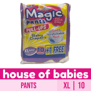 Magic Pants Baby Diapers XL 10