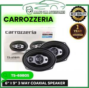 100% Original Carrozzeria 6x9 Inch 3 Way Speaker TS-6980S Perodua Proton Honda Toyota Car Speaker Audio