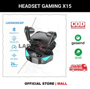 Headset Bluetooth Gaming X15 TWS Wireless Earbuds Bluetooth Earphones For Gaming Headset Noise Cancelling Hifi Bass With Mic