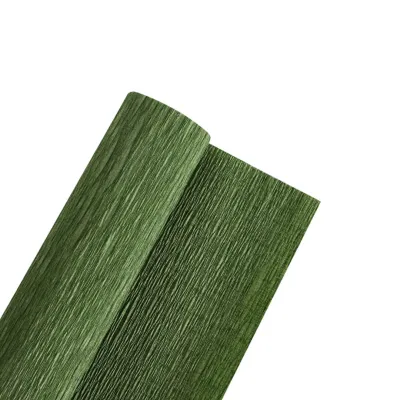 SHIOK Colored Roll Origami Crinkled Crepe Paper For Flower Bouquet Decoration Florist Gift Packaging Supplies 皱纹包装花 WP0074 皱纹包装花