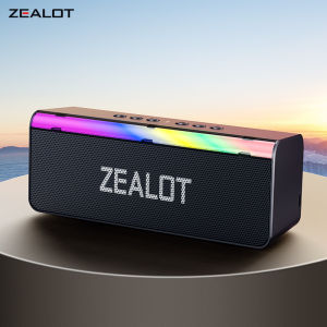 ZEALOT S72 Portable Bluetooth Speaker 3000mAh Waterproof Deep Bass TWS Stereo Type-C Fast Charging Bluetooth 5.3