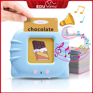 Talking Flash Cards ABC Alphabets Early Learning Educational Toys for Kids Reading Machine with 224 Words Preschool Interactive Learning Toys for Kids Boys Girls 2 3 4 5 6 Years Old