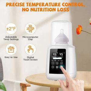 เครื่องอุ่นขวดนม อุ่นนมเด็ก อุ่นนม อุ่นขวดนมเด็ก ตู้อบขวดนม ขวดนม Sterilizer เครื่องอุ่นขวดนมและ  ที่นึ่งขวดนม 6 in1 Multifunctional Bottle Warmer