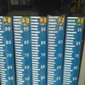 PEIL SCALE, PAPAN DUGA , ALAT UKUR KETINGGIAN PERMUKAAN AIR. 