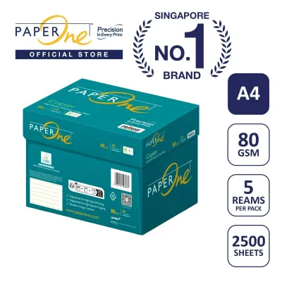 PaperOne™ Copier Paper 80gsm Copy Paper A4 [1 Box]