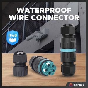 IP68 WATERPROOF WIRE CONNECTOR OUTDOOR EXTENSION CABLE CONNECTOR JOINT
