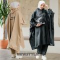 Jas Hujan Ponco Lengan dan Celana Pria Wanita Dewasa Berkualitas Terbaik By GARUDA. 