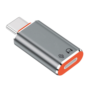 Metal Builts To USB C Audios Adapter For Losslessly Sound During Charging Support Musicin Line ControlHifi Sound