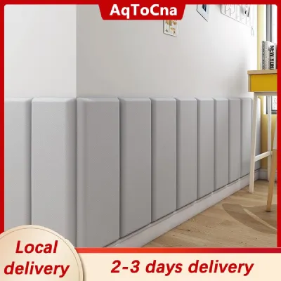 [COD] AqToCna Ship within 24 hours DIY 3D Wall Mounted Headboard Soundproof Wall Panels Upholstered Anti Collision Bedside Tatami Soft