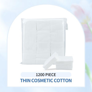 INNEOV Disposable Cosmetic Cotton Makeup Remover 1200pcs Cotton Pads Facial Cleansing Cotton Make-Up Cotton