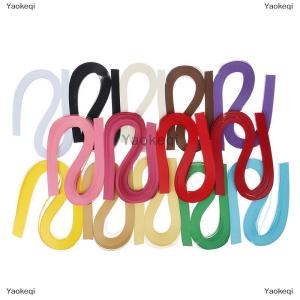 [COD] Yaokeqi 120Pcs/set Paper Quilling Strips Set 5mm 53cm Paper For Craft DIY Quilling Tool