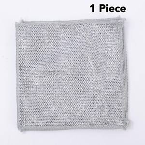 Rust Removal Cleaning Cloth Kitchen Magic Dishwashing Metal Steel Wire Cleaning pot wash cloth