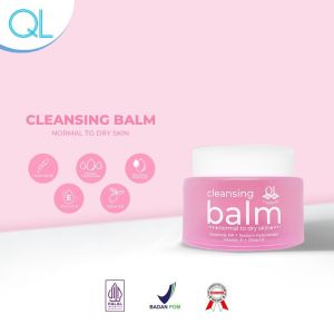 QL Cleansing Balm For Dry & Oily Skin Pembersih Makeup dan kotoran