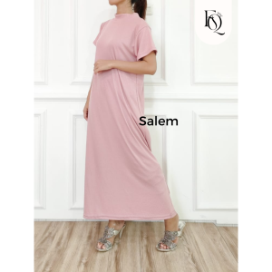 Inner Dress Rajut Tangan Pendek Premium/Inner Long Drees Panjang/Inner Dress Korea Style