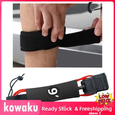 Kowaku dây an toàn để lướt sóng lướt dây xích quai đeo mắt cá chân chân chân dây thừng cho bảng dài fishboard shortboard lướt sóng phụ kiện