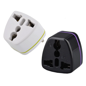 Portable European Plug Converter European Travel Plug Adapter Power Adapter 0-250V 10A 1800W EU Socket Converter