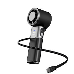 Wekey 9000mAh Charge Portable Fan Ultra Cooling With Built-in Extension Cable Charge Portable Handheld High Speed