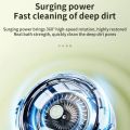 JMUK Chống nước IPX7 Máy chà tắm điện Làm sạch sâu Tay cầm đôi Bàn chải tắm tay cầm dài Không dây Có thể tháo rời Bàn chải tắm hai tay cầm Hộ gia đình. 
