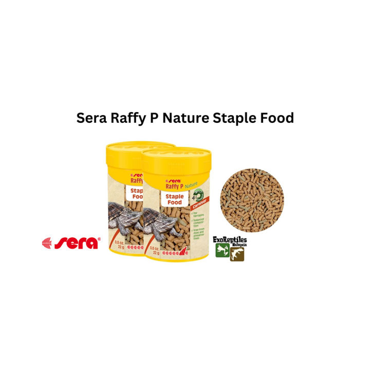 Sera Raffy P Nature krmivo pre mäsožravé plazy a vodné korytnačky 100ml Sera Raffy P Nature krmivo pre mäsožravé plazy a vodné korytnačky 100ml