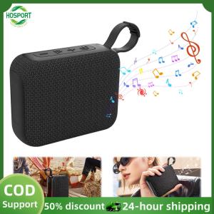 【HOSPORT】BT Speaker Stereo Sound Small Wireless Speaker Portable Speaker for Outdoors/Home/Travel【1-3 days delivery】