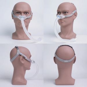 Yuwell CPAP Nasal Pillow Mask YN06 a breathing aid for sleep apnea comes with an adjustable head strap (M/L) and is designed to prevent snoring. It is a-grade product.