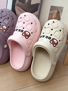 [Free Shipping] 2026 New WomenS Thick-Soled Clogs For Indoor And Outdoor Wear Non-Slip Odor-Resistant Beach Sandals Two-Way Wear Summer Outdoor Sandals