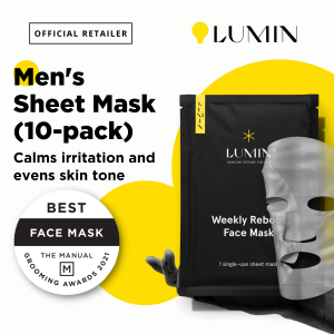 Lumin Weekly Reboot Face Mask (10 Pack) Restores Moisture & Rejuvenates Skin Tone - SGPomades Official Retailer-SGPOMADES