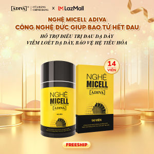 Nghệ Micell ADIVA 14 Viên - Hỗ Trợ Các Vấn Đề Về Đau Bao Tử Dạ Dày