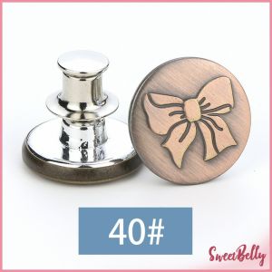 Sweet Belly กระดุม ปรับเอวกางเกง ปุ่มที่ถอดออกได้ เป็นเข็มหมุด ปรับได้ตามต้องการ jeans buttons