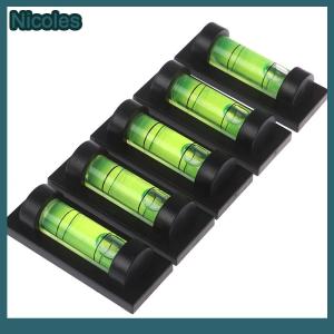 [Nicoles] 1pcs Magnetic Magnet Bubble Spirit Level Small Portable Mini Leveling Shelf
