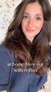 REVLON One-Step Root Booster Round Brush Hair Dryer and Styler 1.5" Barrel