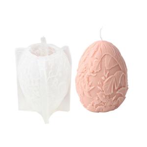 Cute Easter Egg Casting-Resin Mould Flower Ball Silicone Molds DIY Fondant Cake Chocolate Decorating Tool