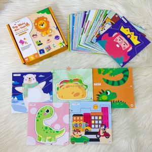 Bộ cắt giấy thủ công đa kĩ năng: cắt dán gấp giấy - Tay khéo não tinh nhanh