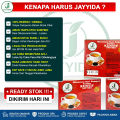 Obat Asma Paling Ampuh, Herbal Asma Sesak Napas, Penyakit Asma, Sesak Napas, Dada Sesak, Infeksi Saluran Pernapasan Akut, ISPA, Napas Bunyi, Mengi - Jayyida 1 Box 12 Sachet. 