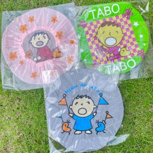 หมวกคลุมผมอาบน้ำ กันผมเปียก  งานพลาสติก ลายการ์ตูน คละลาย