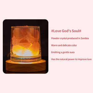 Free 10ml Essential Oil Aromatherapy Natural Salt Crystal Stone Night Lamp Diffuser stone