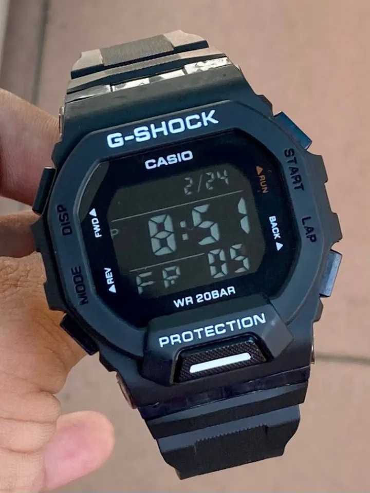 G shock petak discount biru